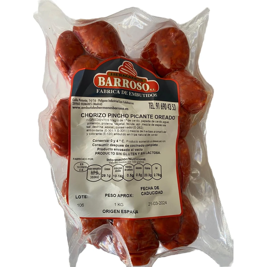Chorizo Pincho Picante