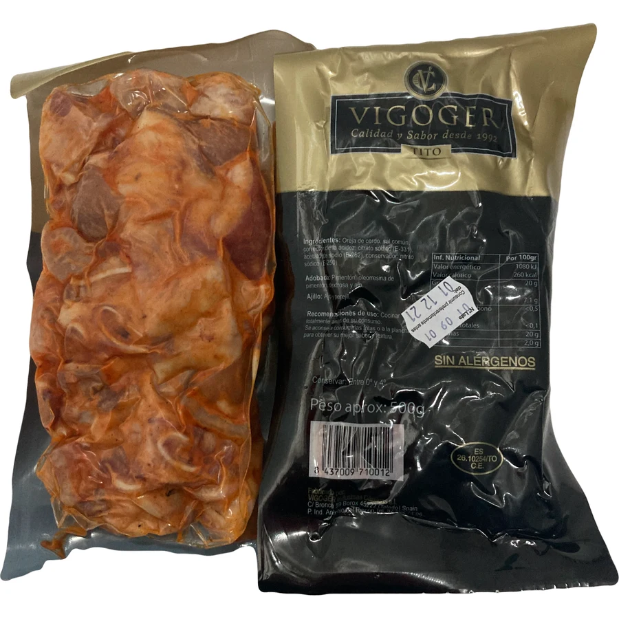 Oreja de Cerdo Adobada