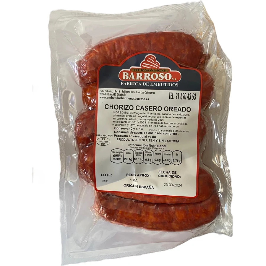 Chorizo Casero