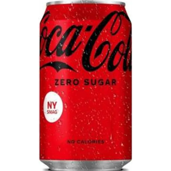 Coca Cola Zero Etiquetada